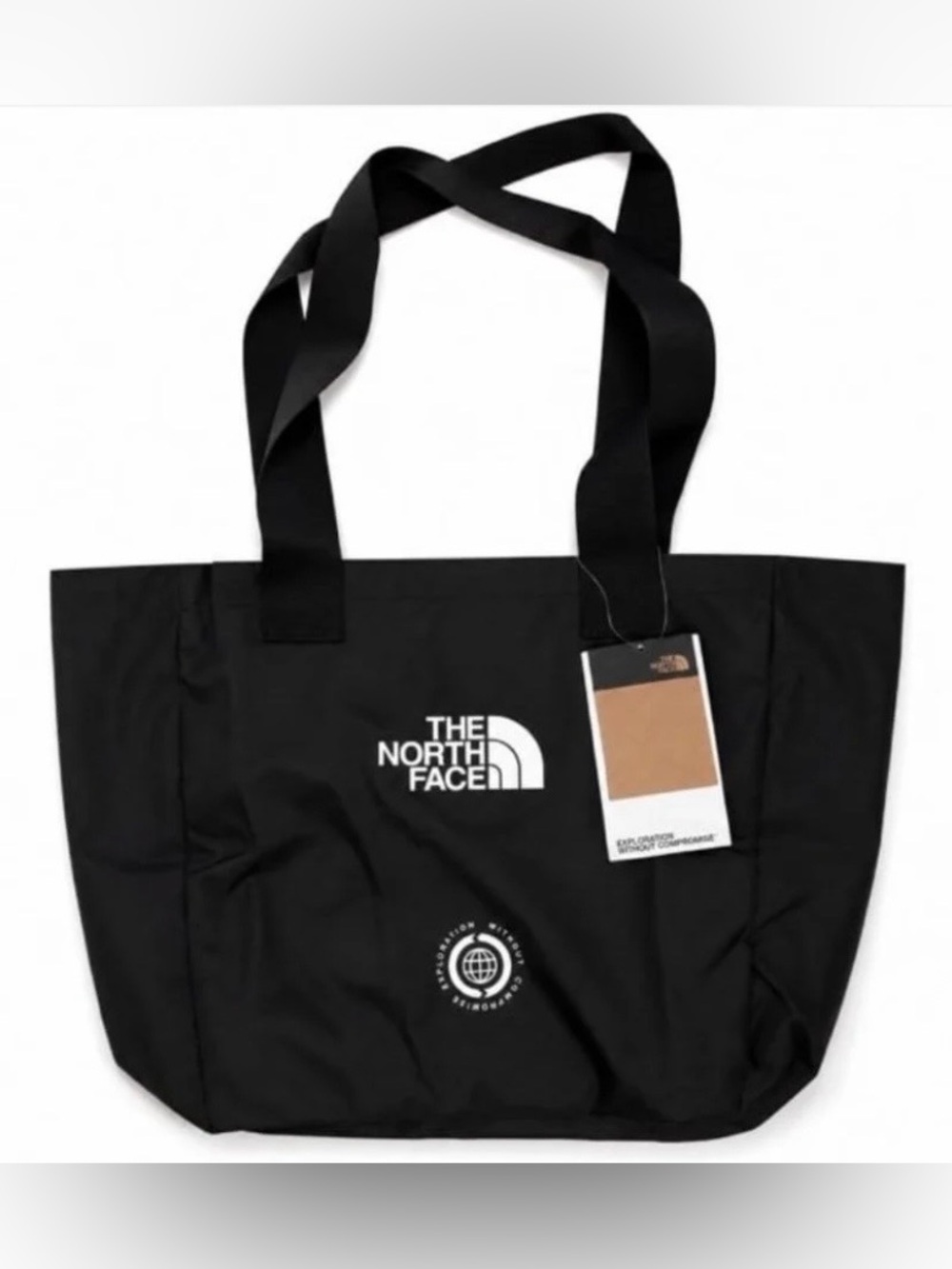 The North Face Black Logo Tote Bag